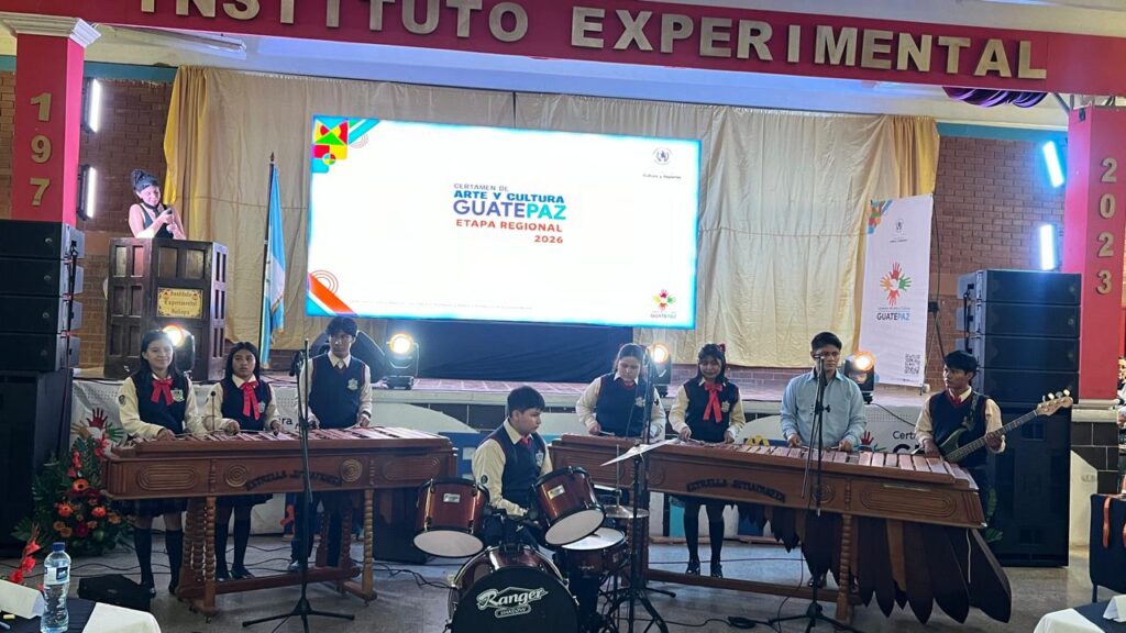 Marimba en la Región 4 Suroriente - Instituto Experimental Lic. Efraín Nájera Farfán, Jutiapa, Jutiapa.