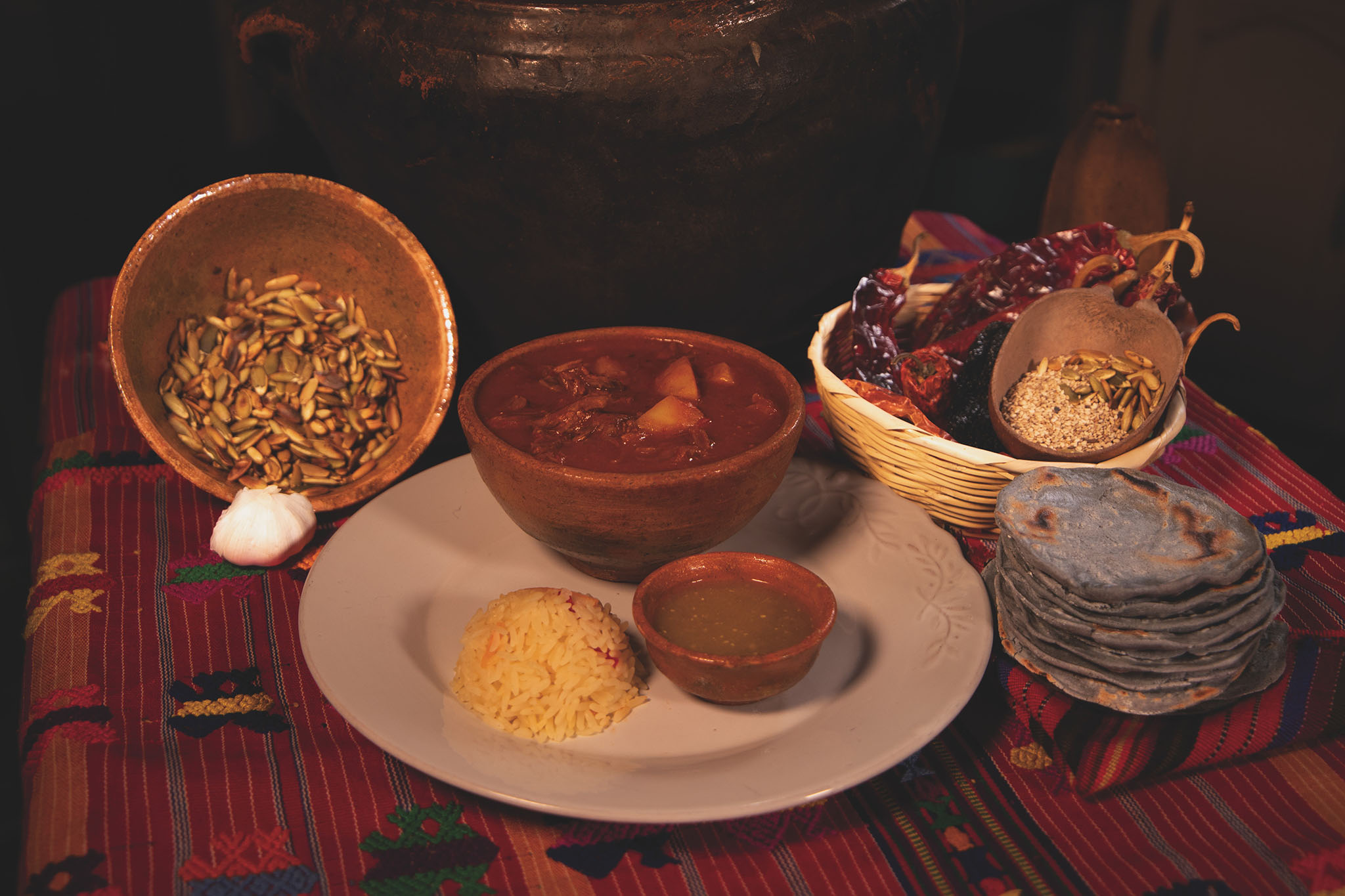 Platillo tradicional guatemalteco